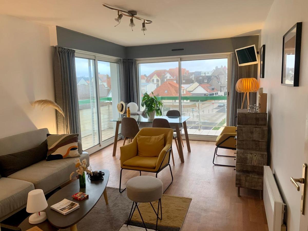 Ninou Cap Sud, Terrasse Vue Mer, Appt Lumineux 66M2 Apartment Wimereux Luaran gambar